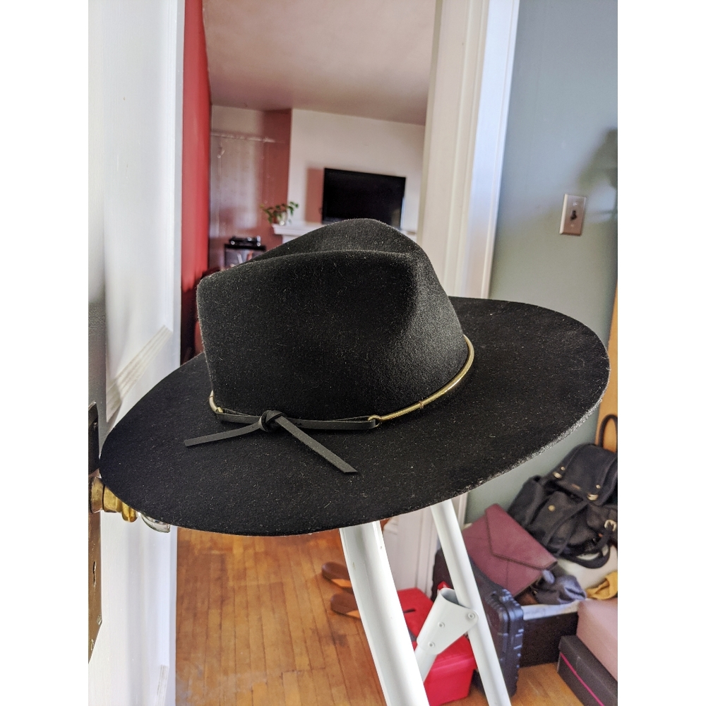 Brixton wide brim fedora